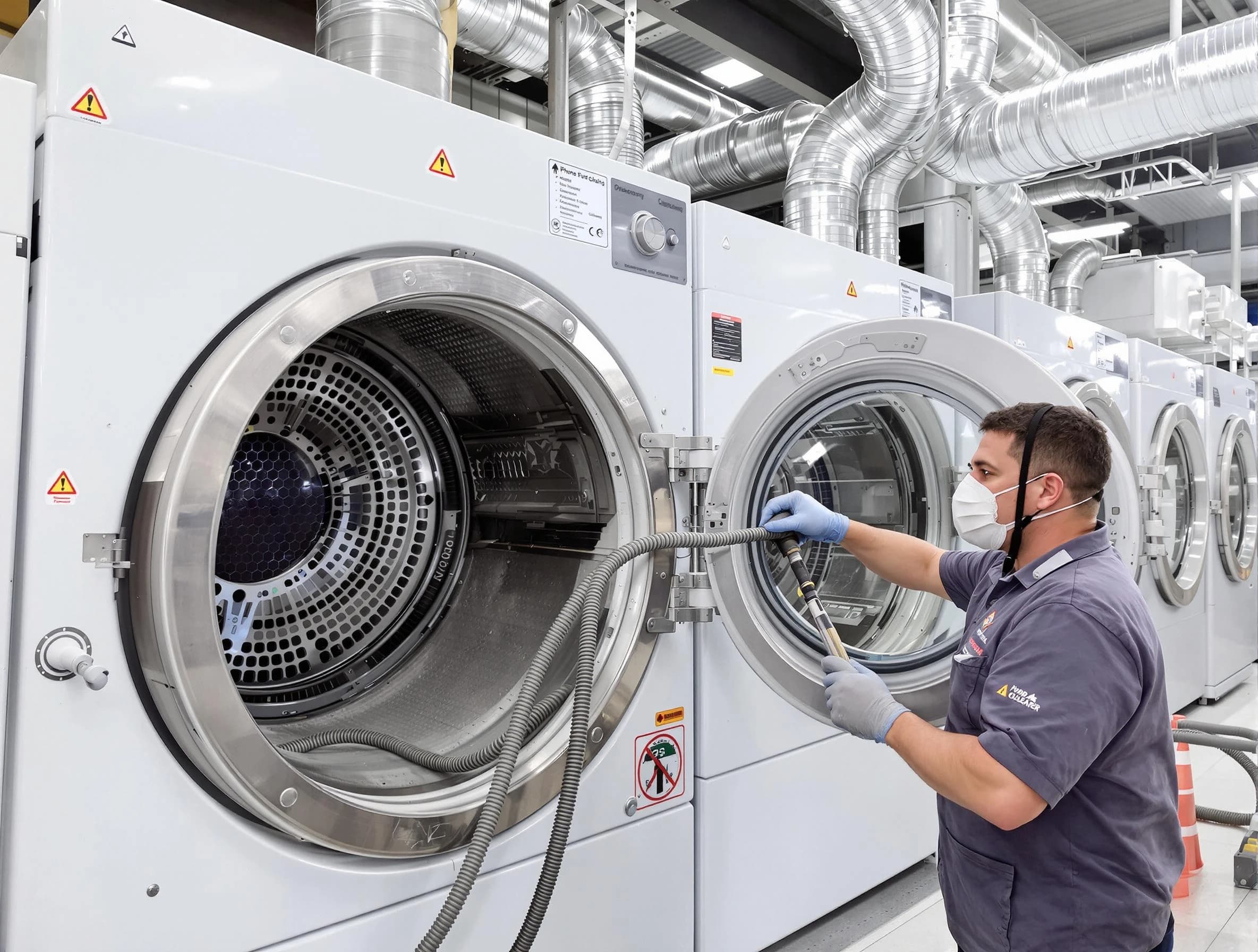 Industrial-grade dryer vent cleaning by Mapleton Dryer Vent Cleaning in Mapleton