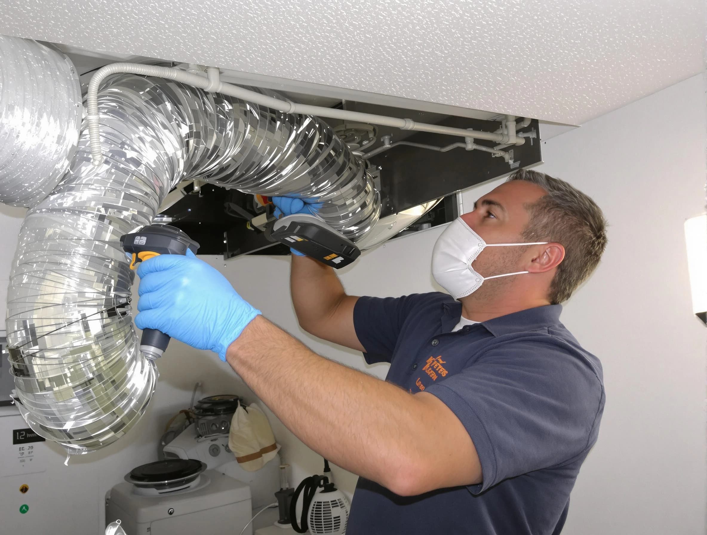 Mapleton Dryer Vent Cleaning professional performing thorough residential dryer vent cleaning in Mapleton