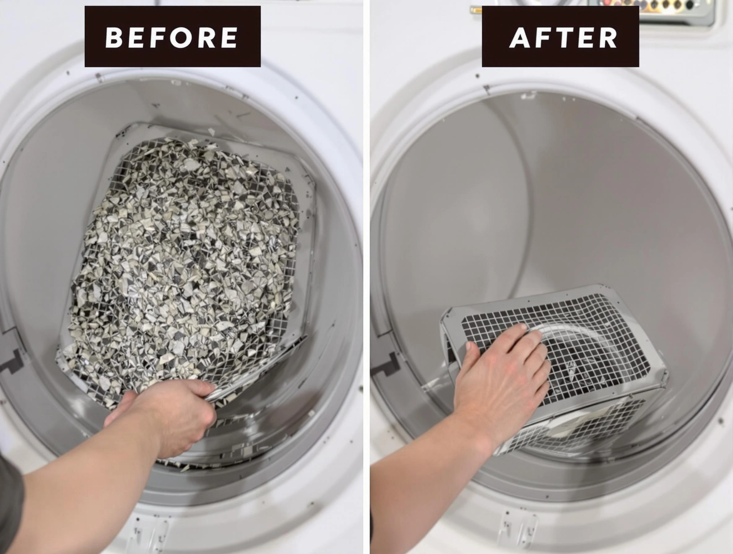 Professional lint trap cleaning by Mapleton Dryer Vent Cleaning in Mapleton