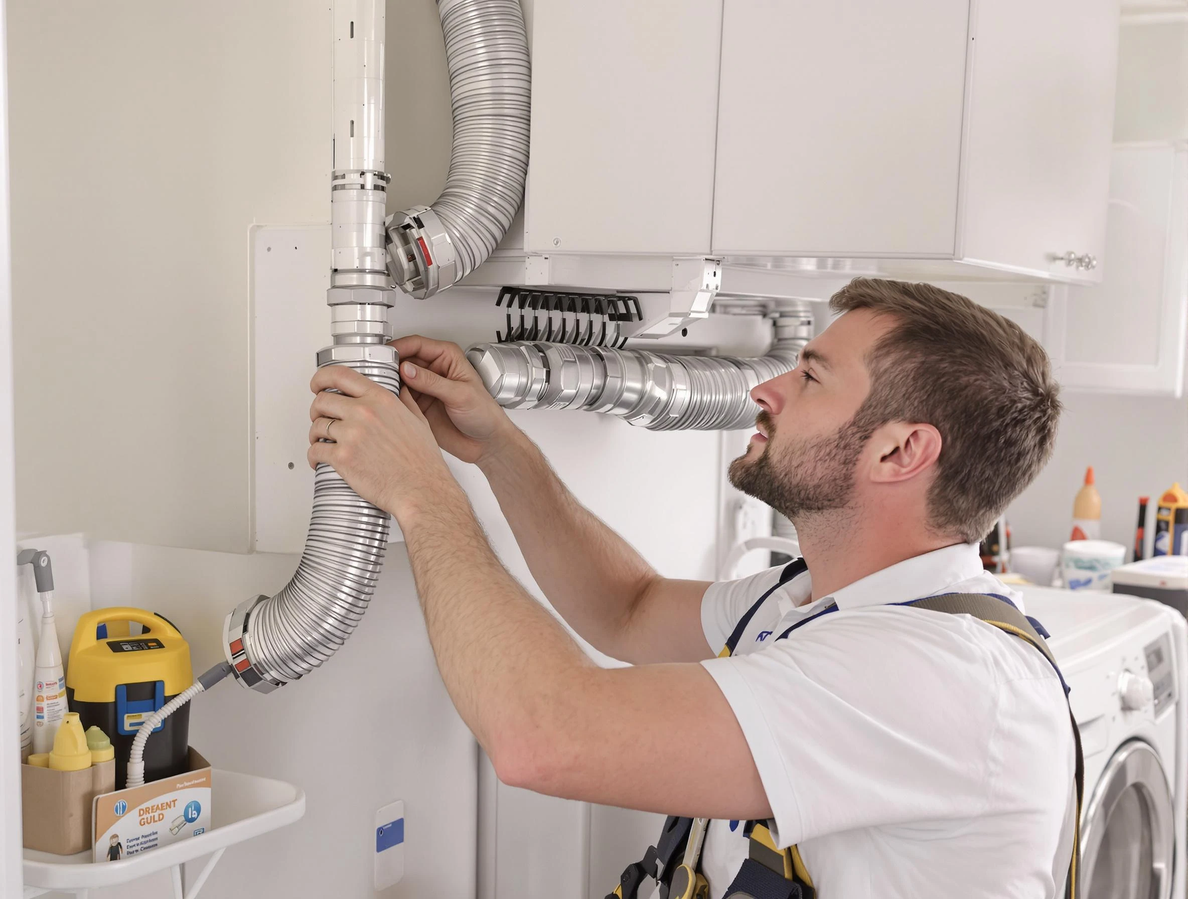 Professional dryer vent repair and installation by Mapleton Dryer Vent Cleaning in Mapleton