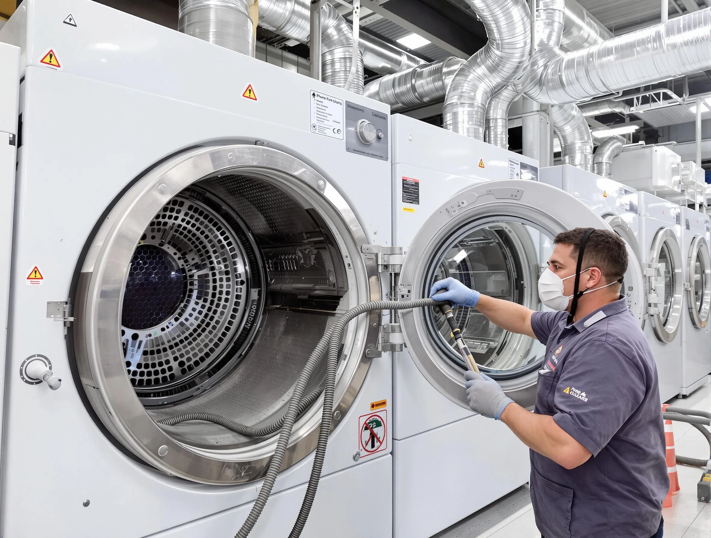 Industrial-grade dryer vent cleaning by Mapleton Dryer Vent Cleaning in Mapleton