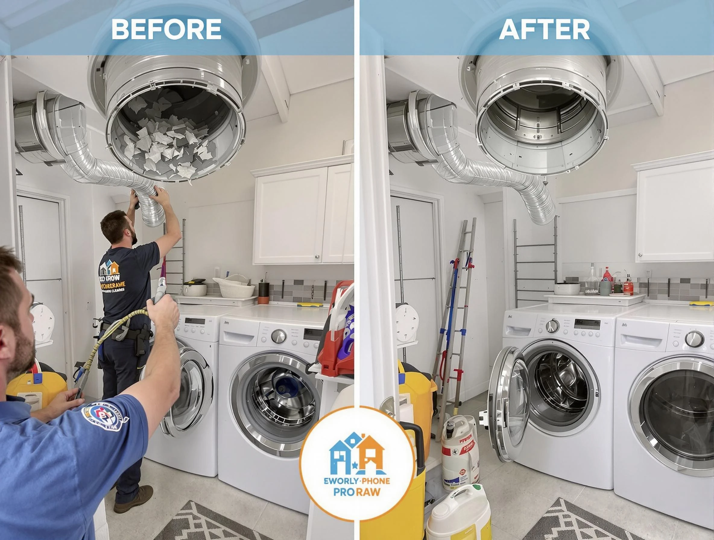 Residential dryer vent cleaning by Mapleton Dryer Vent Cleaning in Mapleton